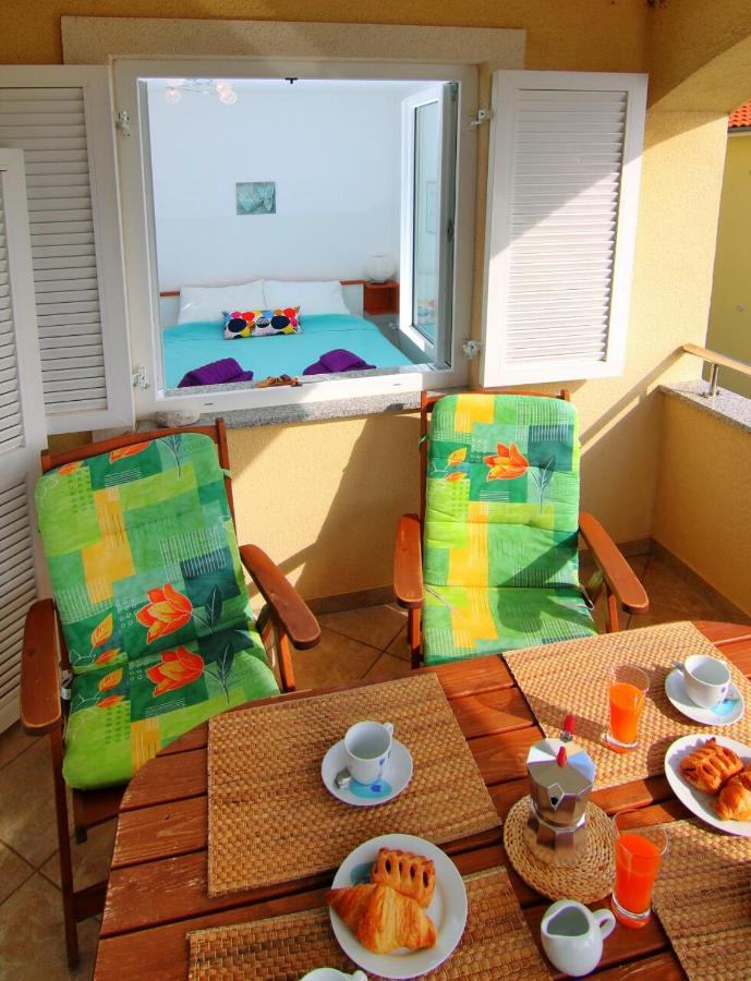 Apartman Eli Smokvica Klenovica Bagian luar foto